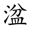 湓字字源字形