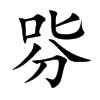 哛字字源字形