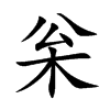 枀字字源字形