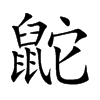 鼧字字源字形