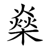 燊字字源字形