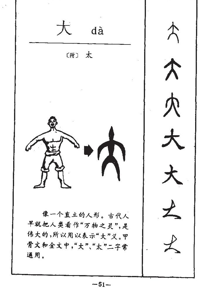大字字源字形