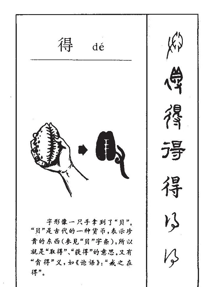 得字字源字形