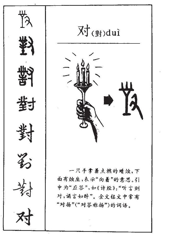 对字字源字形