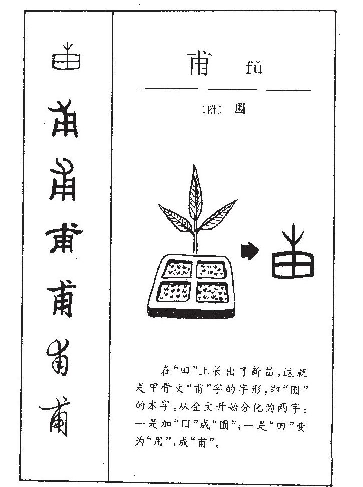 甫字字源字形
