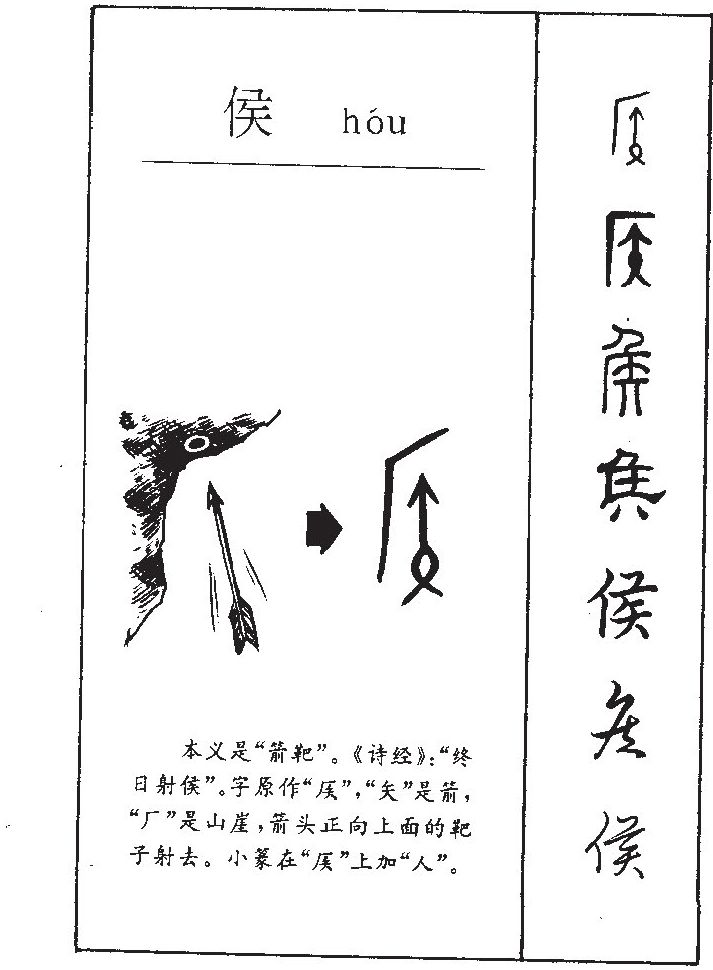 候字字源字形
