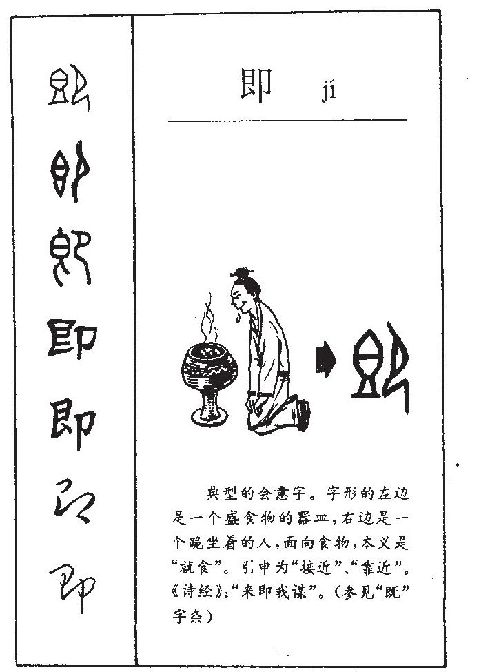 即字字源字形