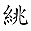 絩字字源字形