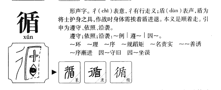 循字字源字形