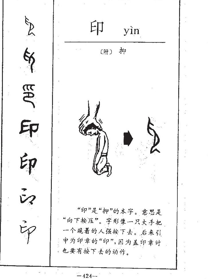 印字字源字形