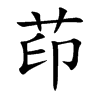 茚字字源字形