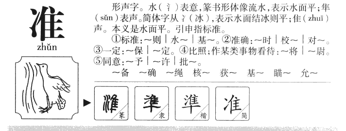 准字字源字形